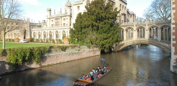 Punting on the River Cam